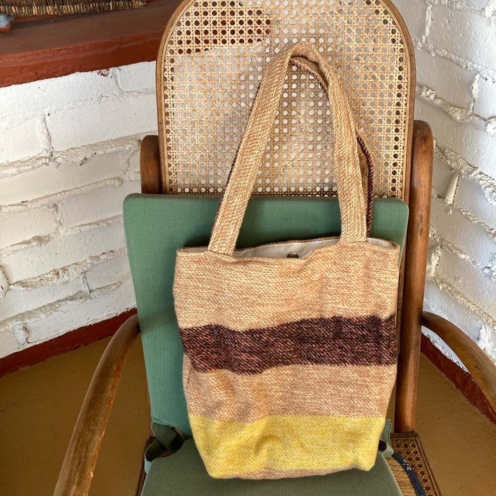 Farewell Frances Stripe Camp Blanket tote